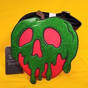 Loungefly Disney Snow White and the Seven Dwarfs Poison Apple Crossbody Bag NEW